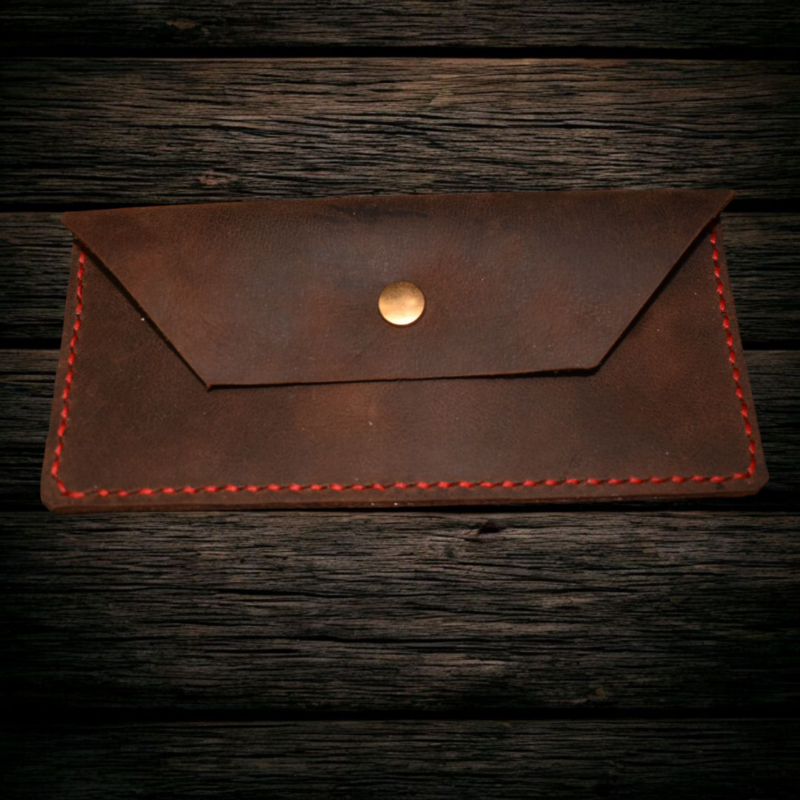 Leather Cash envelope
