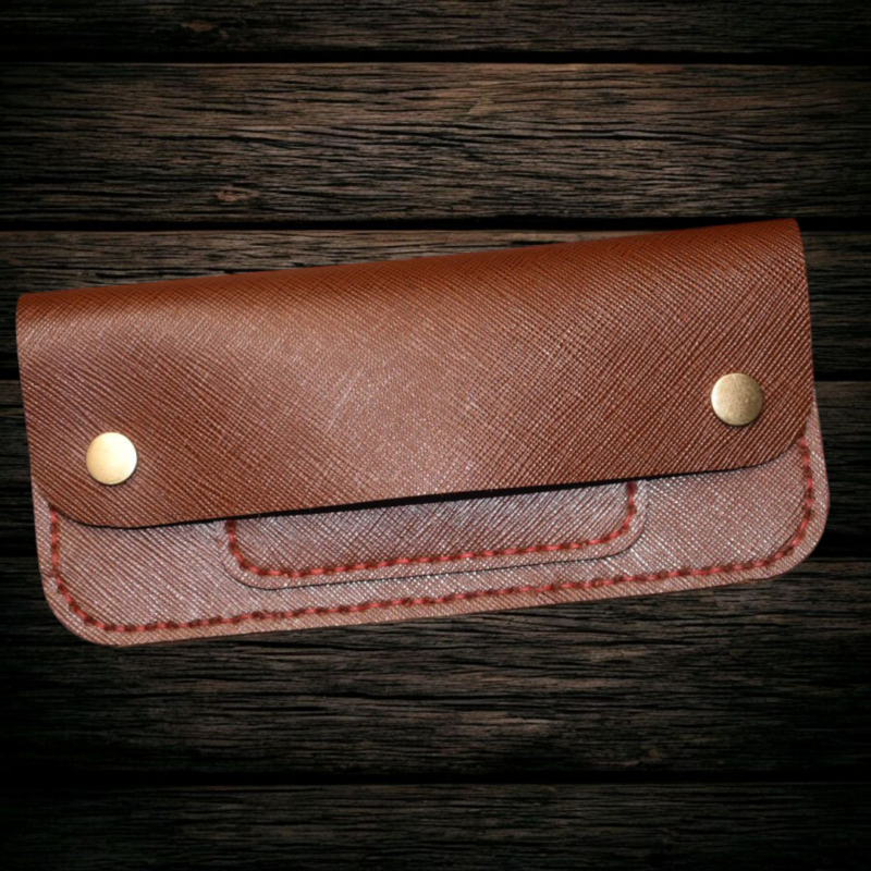 Saffiano Bishop Wallet